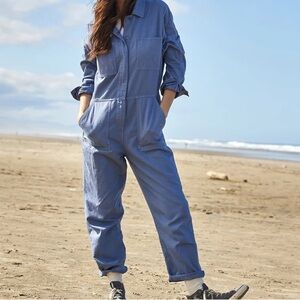 Outerknown Blue Jumpsuit